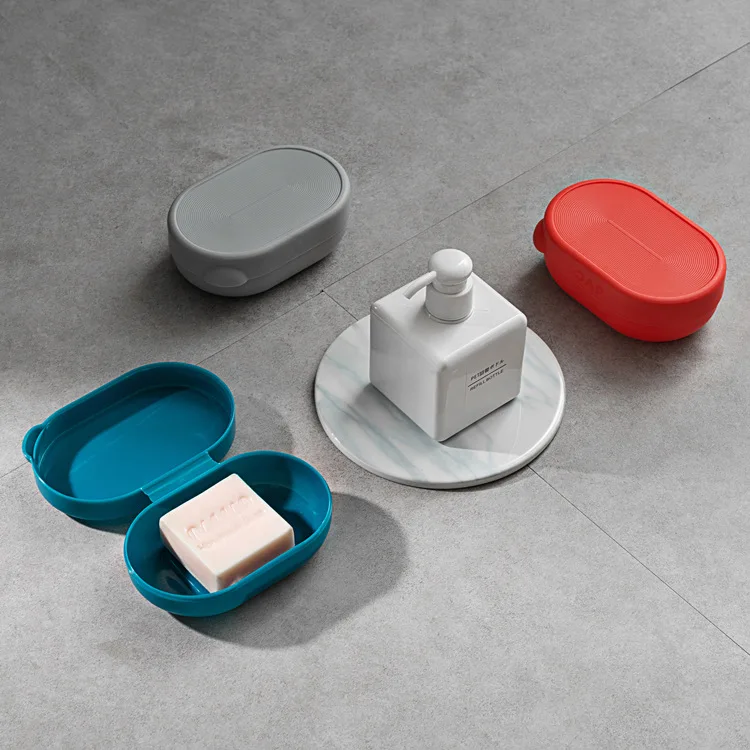 Youpin Portable Travelling Drain Soap Box With Cover Bathroom Drain Soap Box Soap Rack Bathroom Shelf Firm Watertight
Youpin Portable Travelling Drain Soap Box With Cover Bathroom Drain Soap Box Soap Rack Bathroom Shelf Firm Watertight