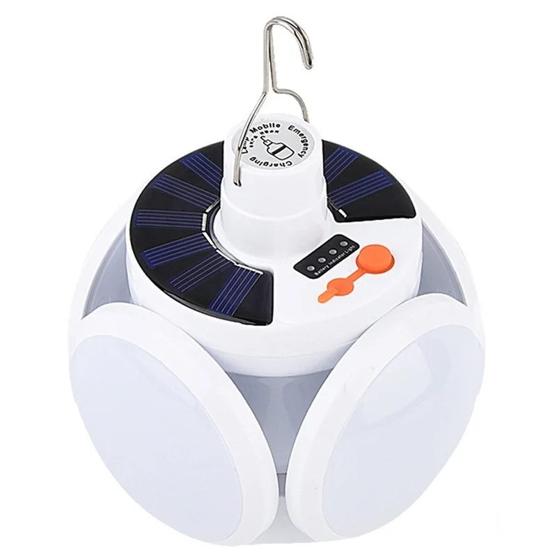 Rechargeable Solar LED Camping Light Bulb Emergency Portable Lantern Outdoor Camping Light Night Lamp BBQ Trip LED Garage Light
Rechargeable Solar LED Camping Light Bulb Emergency Portable Lantern Outdoor Camping Light Night Lamp BBQ Trip LED Garage Light