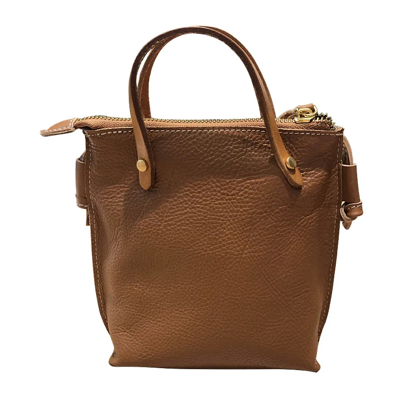 New Design Contrast Color Mini Single Shoulder Bags Handmade Cowhide Brown Handbags Chocolate Color Bags Free Shipping
New Design Contrast Color Mini Single Shoulder Bags Handmade Cowhide Brown Handbags Chocolate Color Bags Free Shipping