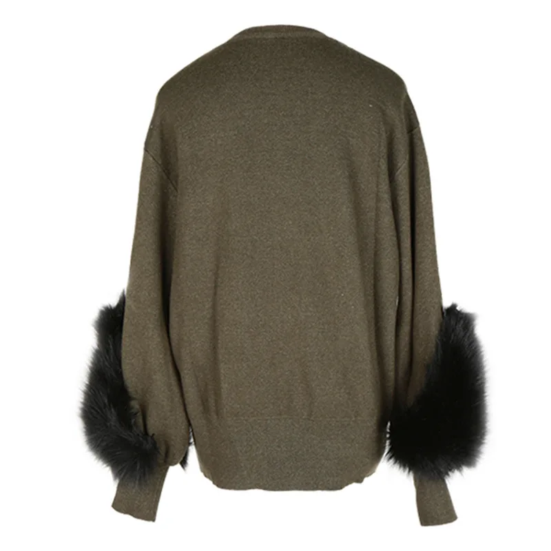 Korean version of the new loose slim sweater women's pullover long sleeve Mao Mao stitching bottoming sweater top
Korean version of the new loose slim sweater women's pullover long sleeve Mao Mao stitching bottoming sweater top