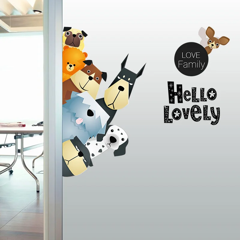 Wall Stickers Cute Animal Stickers for Family Children Boys Room Creative Home Decoration Accessories
Wall Stickers Cute Animal Stickers for Family Children Boys Room Creative Home Decoration Accessories