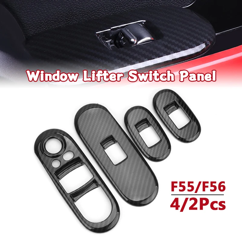 Car Rising Window Lifter Switch Control Cober Case Shell Carbon Fiber Stickers For Mini Cooper S JCW F55 F56 Hatchback Stickers
Car Rising Window Lifter Switch Control Cober Case Shell Carbon Fiber Stickers For Mini Cooper S JCW F55 F56 Hatchback Stickers