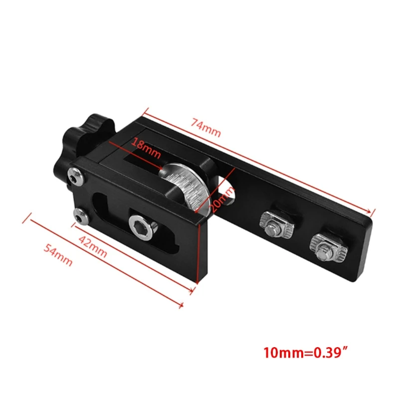 R58A X Axis Timing Belt Stretch Straighten Tensioner for Ender 3 Upgrade 3D Printer Parts Aluminum Alloy Stretching Tensioner
R58A X Axis Timing Belt Stretch Straighten Tensioner for Ender 3 Upgrade 3D Printer Parts Aluminum Alloy Stretching Tensioner