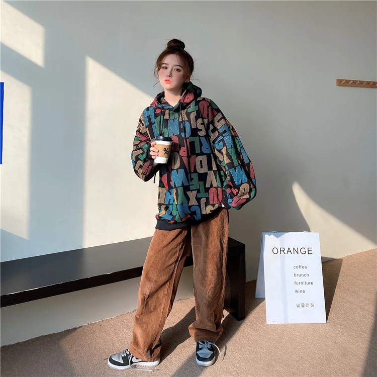 Harajuku Character Hoodie Women Winter Plus Velvet Fashion Top Streetwear Hooded Long-Sleeved Korean Sweatshirt Jacket 2021
Harajuku Character Hoodie Women Winter Plus Velvet Fashion Top Streetwear Hooded Long-Sleeved Korean Sweatshirt Jacket 2021