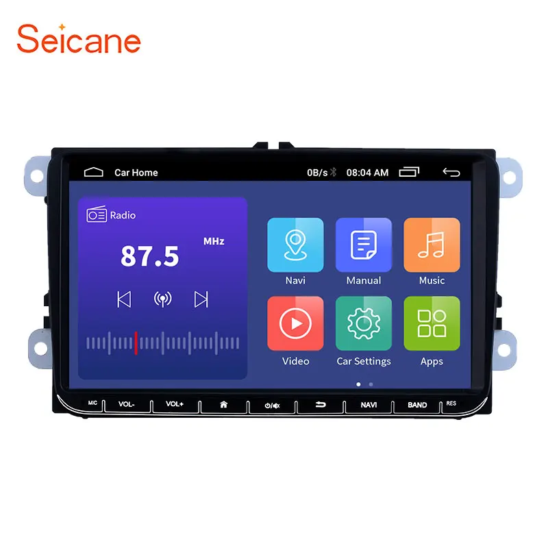 Автомобильный мультимедийный плеер Seicane, 2din, GPS, Android 10, Авторадио для VW/Volkswagen/Golf/Polo/Tiguan/Passat/b7/b6/leon/Skoda/Octavia
Автомобильный мультимедийный плеер Seicane, 2din, GPS, Android 10, Авторадио для VW/Volkswagen/Golf/Polo/Tiguan/Passat/b7/b6/leon/Skoda/Octavia