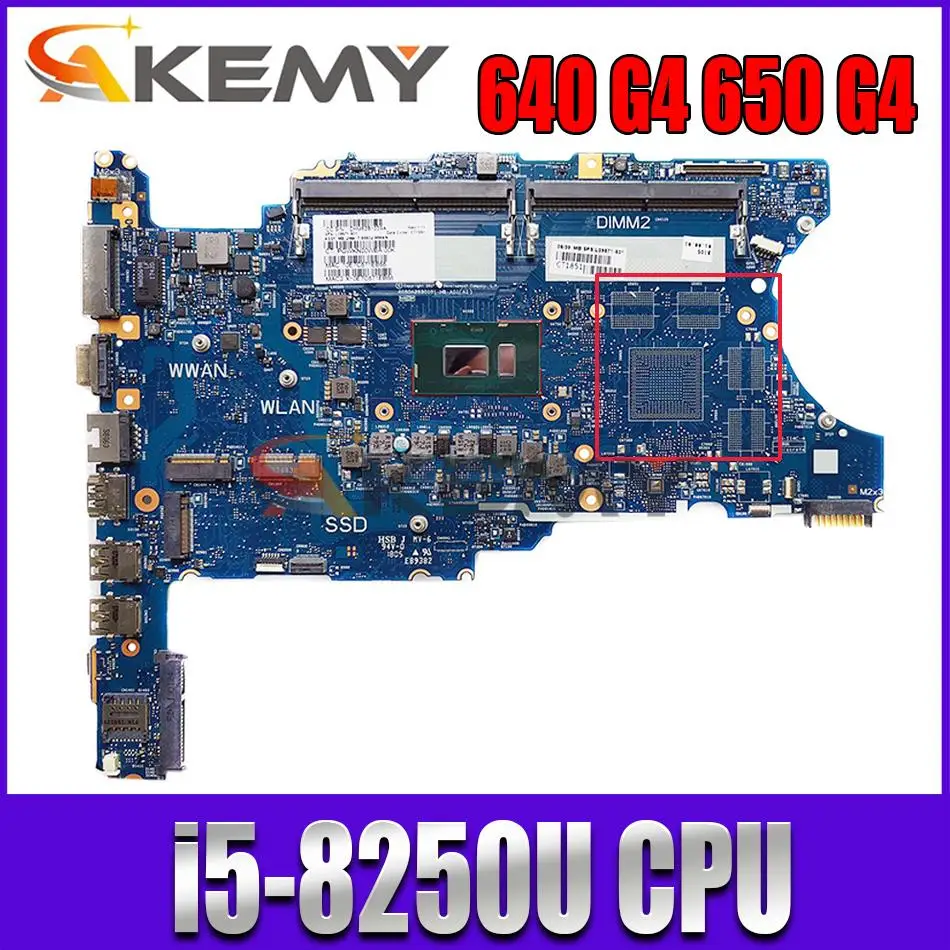 Материнская плата для ноутбука 6050A2930101-MB-A01 для HP ProBook 650 G4 640 G4
Материнская плата для ноутбука 6050A2930101-MB-A01 для HP ProBook 650 G4 640 G4