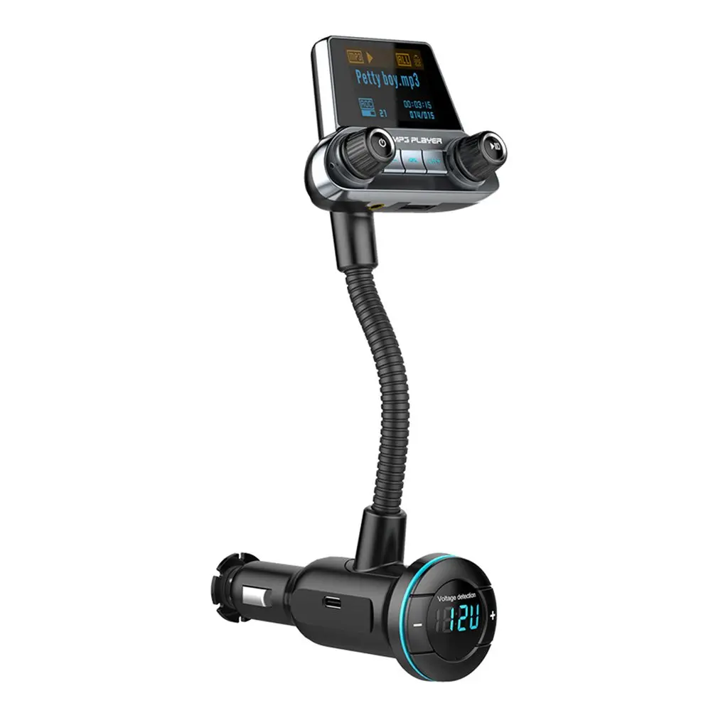 Multifunctional Car Wireless MP3 FM Transmitter Dual Screen MP3 Player Car Charger Outdoor Radio Adapter
Multifunctional Car Wireless MP3 FM Transmitter Dual Screen MP3 Player Car Charger Outdoor Radio Adapter