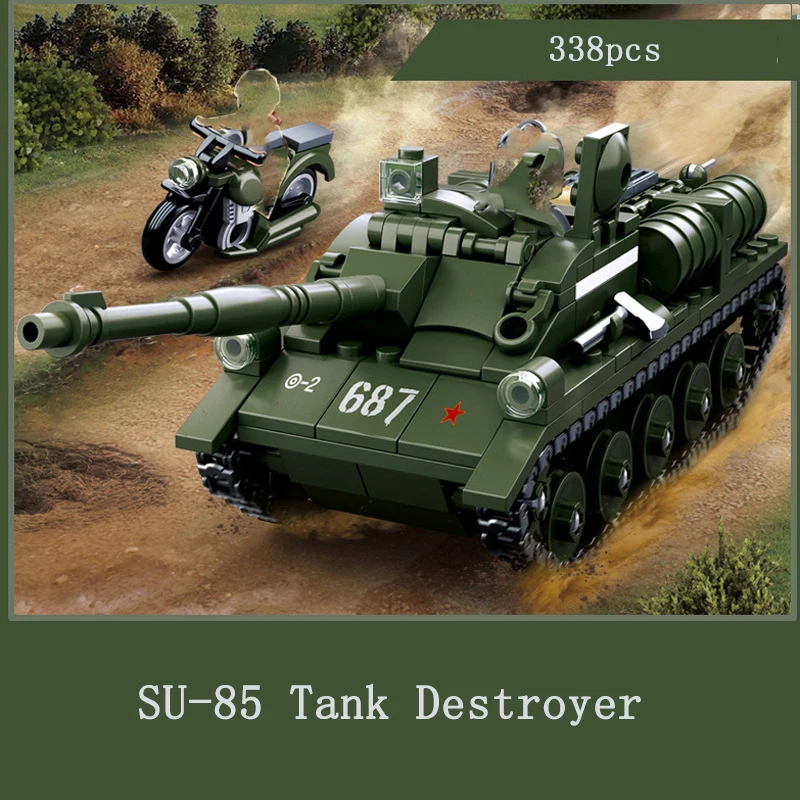 Boy Toy Army Tank Building Block Military Series Suit Soldier Weapon Chariot Model Children's Educational DIY Assembly Brick
Boy Toy Army Tank Building Block Military Series Suit Soldier Weapon Chariot Model Children's Educational DIY Assembly Brick