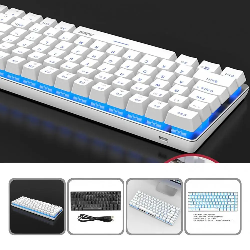 2 Colors Optional AJAZZ Durable N-Key Rollover Desktop Mechanical Keyboard 82 Keys Office Keyboard Comfortable for Desktop
2 Colors Optional AJAZZ Durable N-Key Rollover Desktop Mechanical Keyboard 82 Keys Office Keyboard Comfortable for Desktop