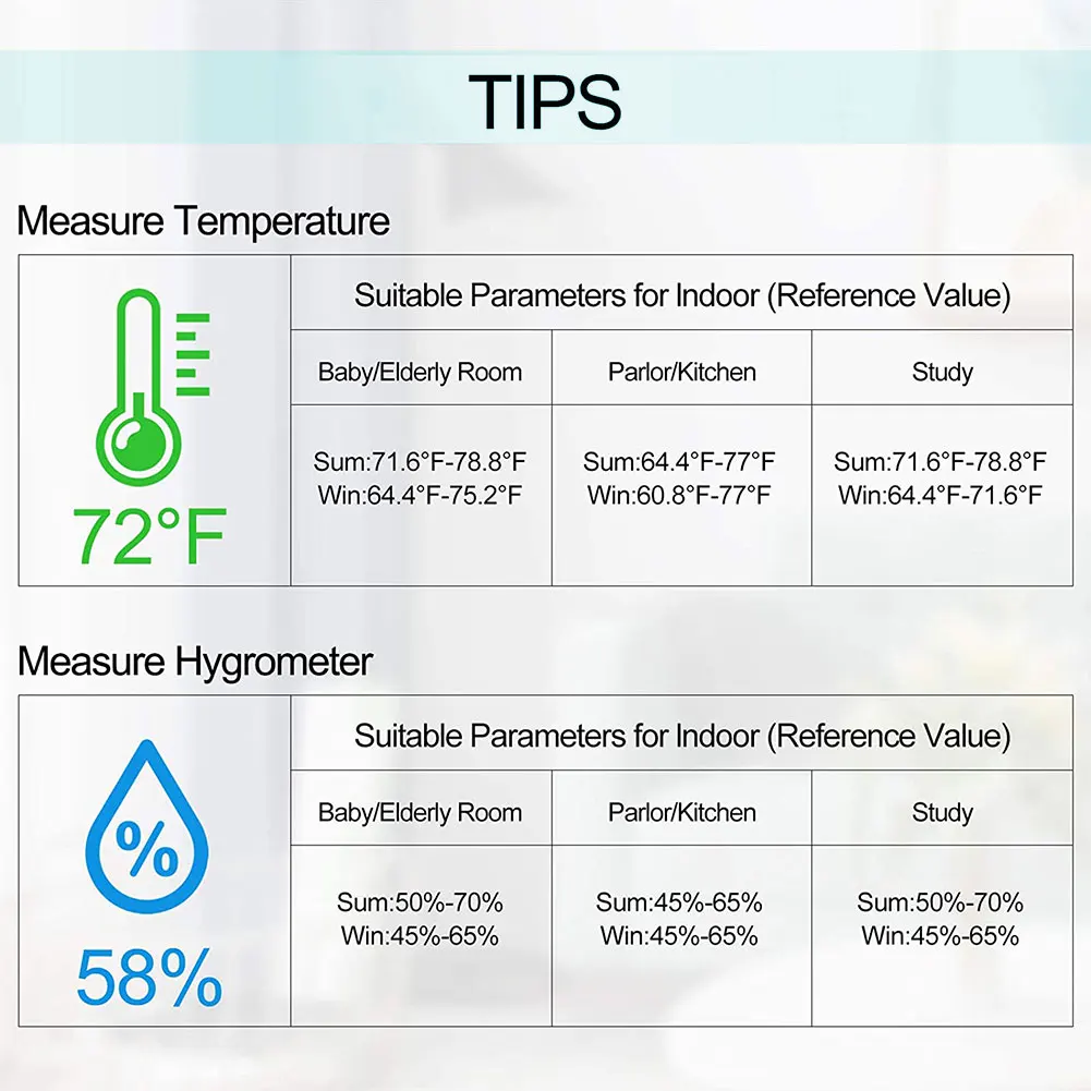 Mechanical Hygrometer Thermometer Dial Humidity Scale Meter Gardening Temperature Detector Indoor Temperature Measure Tools
Mechanical Hygrometer Thermometer Dial Humidity Scale Meter Gardening Temperature Detector Indoor Temperature Measure Tools