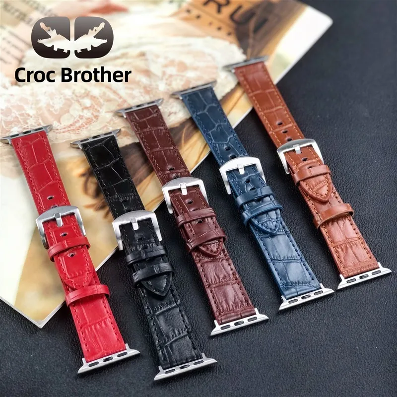 Sport Genuine Leather Loop Watch Strap for Apple Watch Band Series 5/3 Bracelet 42mm 38mm Strap For iwatch 1 2 3 4 5 6 SE
Sport Genuine Leather Loop Watch Strap for Apple Watch Band Series 5/3 Bracelet 42mm 38mm Strap For iwatch 1 2 3 4 5 6 SE