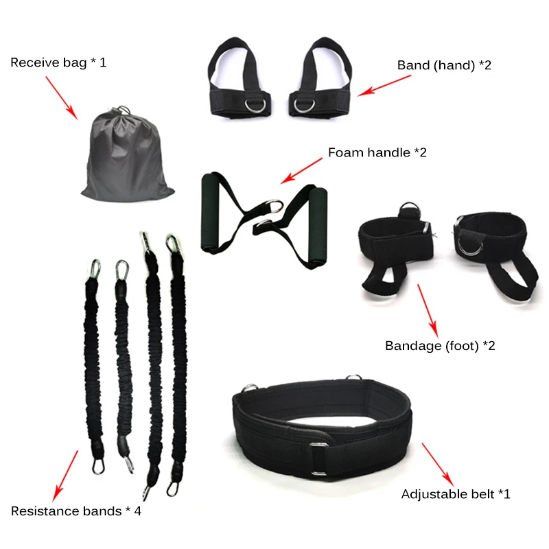 12pcs Training Fitness Yoga Resistance Bands Elasticity Arm Pull Rope Basketball Training Fitness Gym Exercise Band Equipment
12pcs Training Fitness Yoga Resistance Bands Elasticity Arm Pull Rope Basketball Training Fitness Gym Exercise Band Equipment