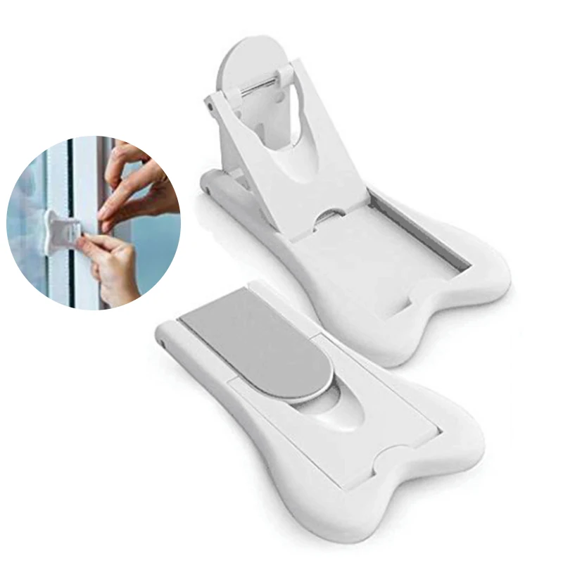 2Pcs Baby Safety Locks Anti-pinch Window Lock Durable Versatile Design Baby Door Cabinet Security Lock Child Safety Dropship
2Pcs Baby Safety Locks Anti-pinch Window Lock Durable Versatile Design Baby Door Cabinet Security Lock Child Safety Dropship