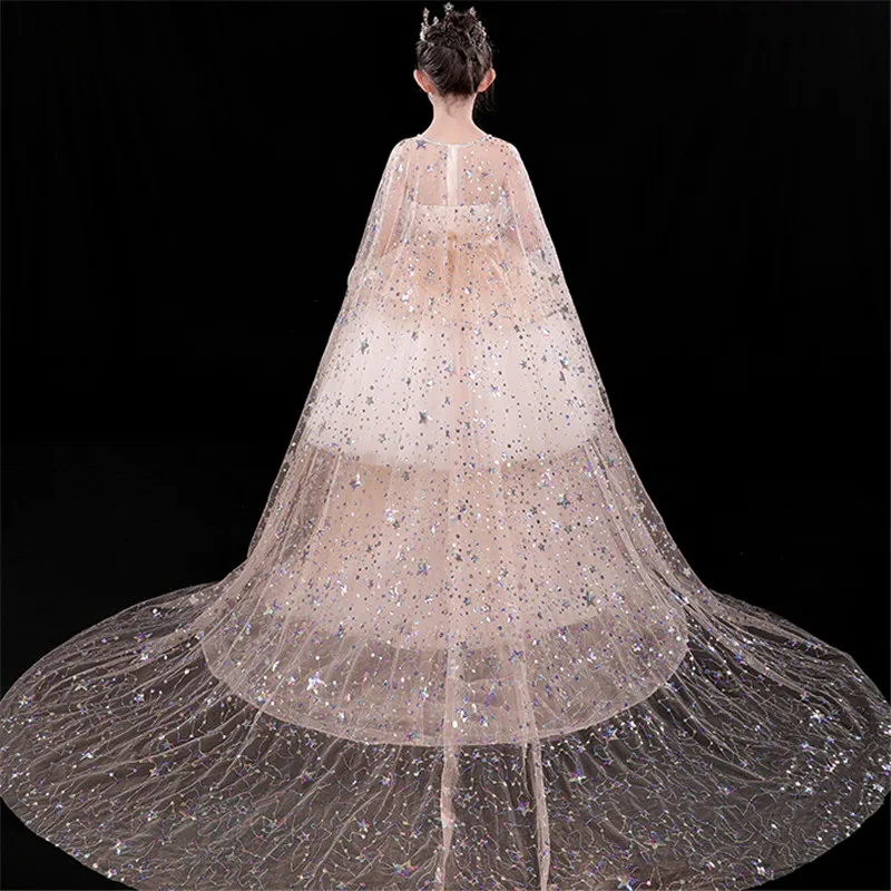 Children Model Show Catwalk Luxury Champagne Color Sequined Long Tail Mesh Dress Girls Kid Birthday Evening Party Princess Dress
Children Model Show Catwalk Luxury Champagne Color Sequined Long Tail Mesh Dress Girls Kid Birthday Evening Party Princess Dress