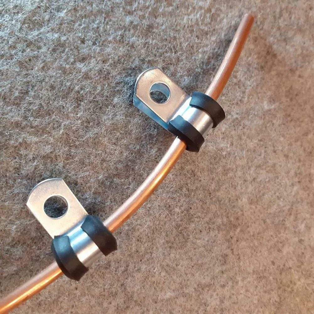 (4.7mm) Brake Pipe Clips For 3/16\\\\\\\" Pipes Lined Metal+Rubber P Clips Rubber
(4.7mm) Brake Pipe Clips For 3/16\\\\\\\" Pipes Lined Metal+Rubber P Clips Rubber