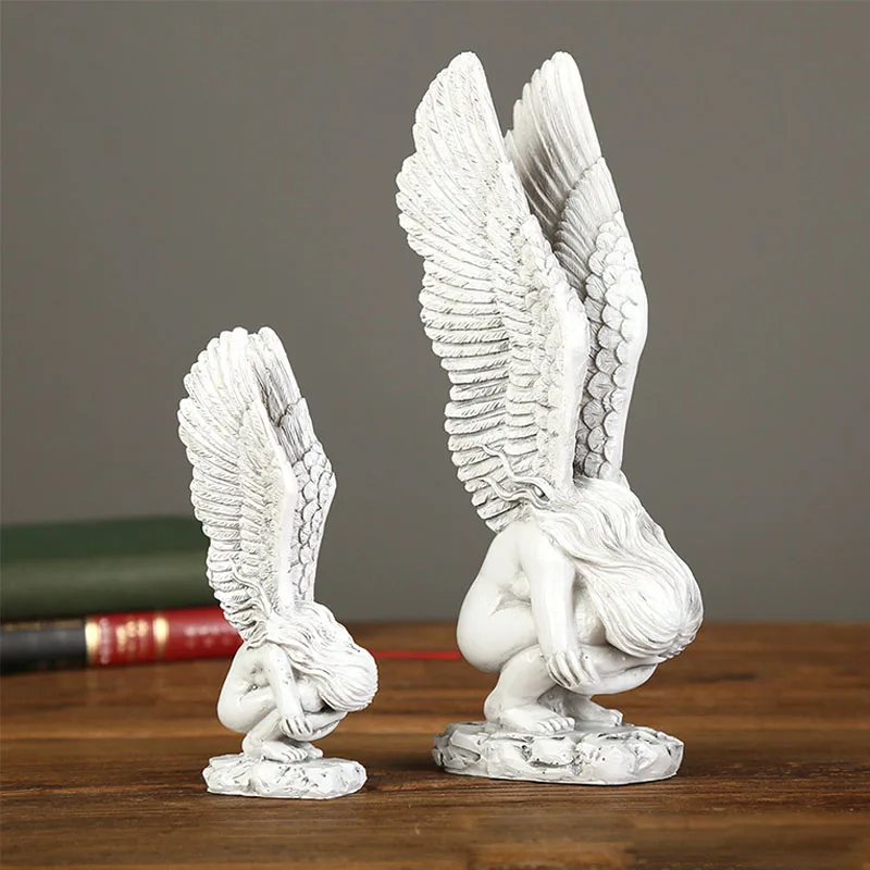 Nordic Retro Redemption Angel Artware Character Sculpture Home Decoration Accessories Modern Art Resin Statue Room Craft
Nordic Retro Redemption Angel Artware Character Sculpture Home Decoration Accessories Modern Art Resin Statue Room Craft