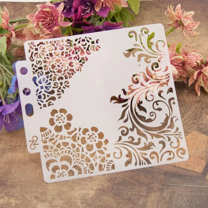 Flower Stencils Template Painting Scrapbooking Embossing Stamping Album Card DIY
Flower Stencils Template Painting Scrapbooking Embossing Stamping Album Card DIY