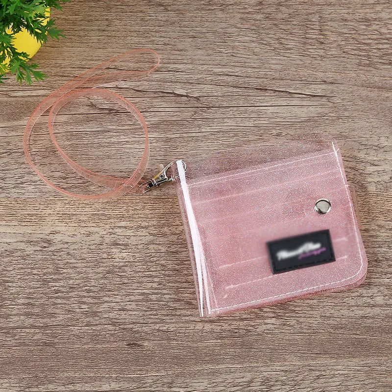 Fashion Transparent Purse Glitter Card Pouch Clutch Wallet ID Credit Card Holder Hanging Neck Mini Coin Key Bag Organizer Case
Fashion Transparent Purse Glitter Card Pouch Clutch Wallet ID Credit Card Holder Hanging Neck Mini Coin Key Bag Organizer Case