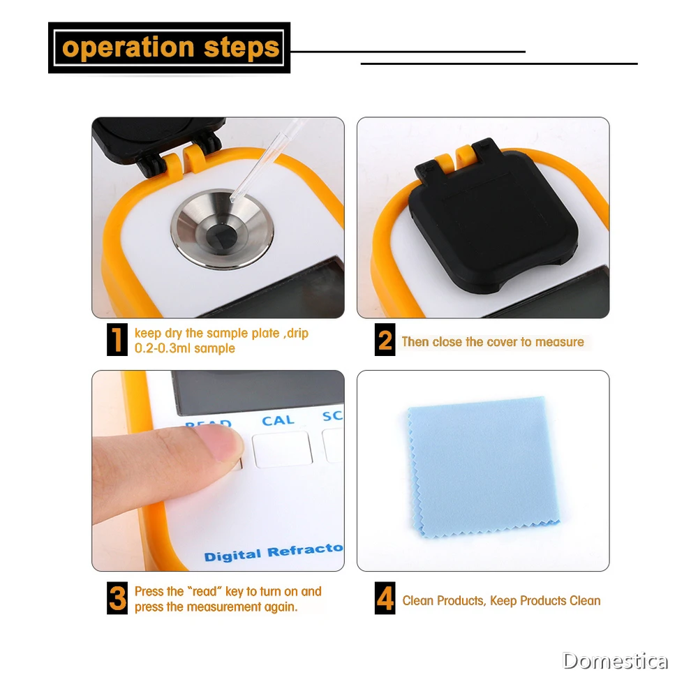 DR701 Digital Coffee Concentration Meter Coffee TDS Concentration Tester Tools Power AAA Battery Handhold Yellow Coffee Measure
DR701 Digital Coffee Concentration Meter Coffee TDS Concentration Tester Tools Power AAA Battery Handhold Yellow Coffee Measure