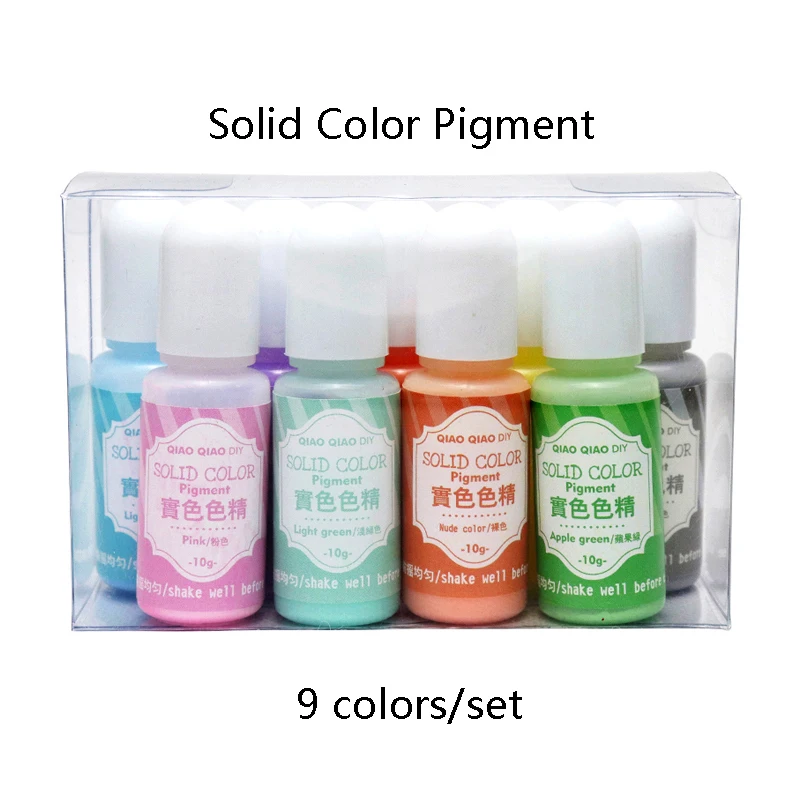 9 Colors/set High Quality Solid Resin Dye Epoxy Resin DIY Pigment UV Resin Coloring Dye Colorant Crystal Epoxy handmade jewelry
9 Colors/set High Quality Solid Resin Dye Epoxy Resin DIY Pigment UV Resin Coloring Dye Colorant Crystal Epoxy handmade jewelry