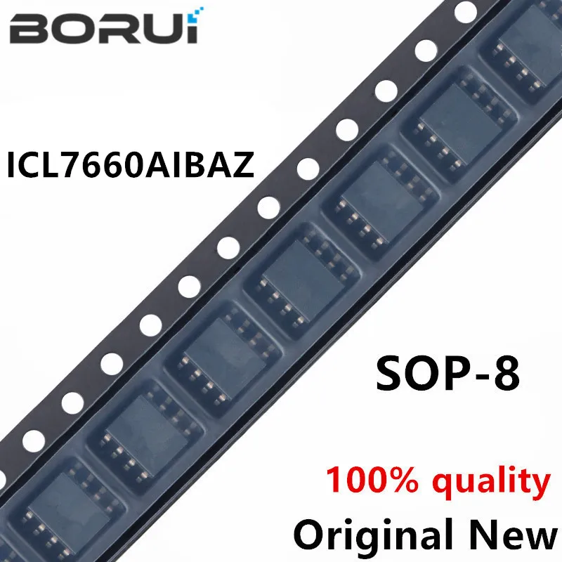 10PCS ICL7660AIBAZ SOP8 ICL7660AIBA SOP ICL7660 SOP-8 7660AIBAZ