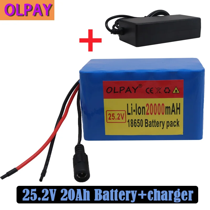 6s4p 24V 20Ah 18650 Battery Lithium Battery 25.2v 20000mAh Electric Bicycle Moped /Electric/Li ion Battery Pack with+charger
6s4p 24V 20Ah 18650 Battery Lithium Battery 25.2v 20000mAh Electric Bicycle Moped /Electric/Li ion Battery Pack with+charger
