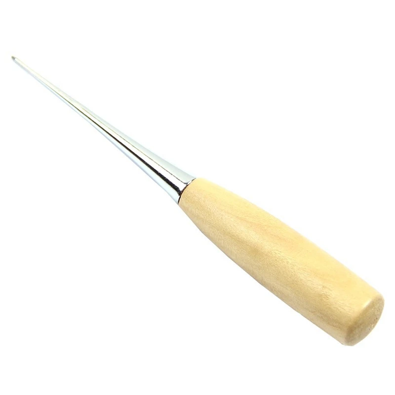 Wood Handle Awl Leathercraft needle Awl Sewing Leather Professional Tools
Wood Handle Awl Leathercraft needle Awl Sewing Leather Professional Tools