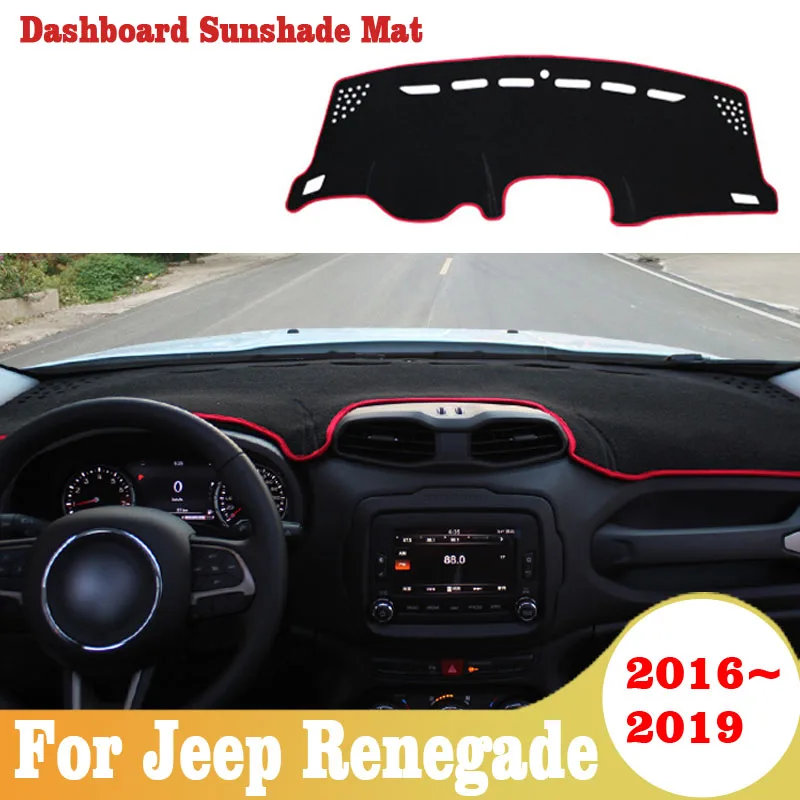 For Jeep Renegade 2016 2017 2018 2019 Car Dashboard Cover Mat Shade Cushion Pad Carpet Anti-UV Accessories
For Jeep Renegade 2016 2017 2018 2019 Car Dashboard Cover Mat Shade Cushion Pad Carpet Anti-UV Accessories