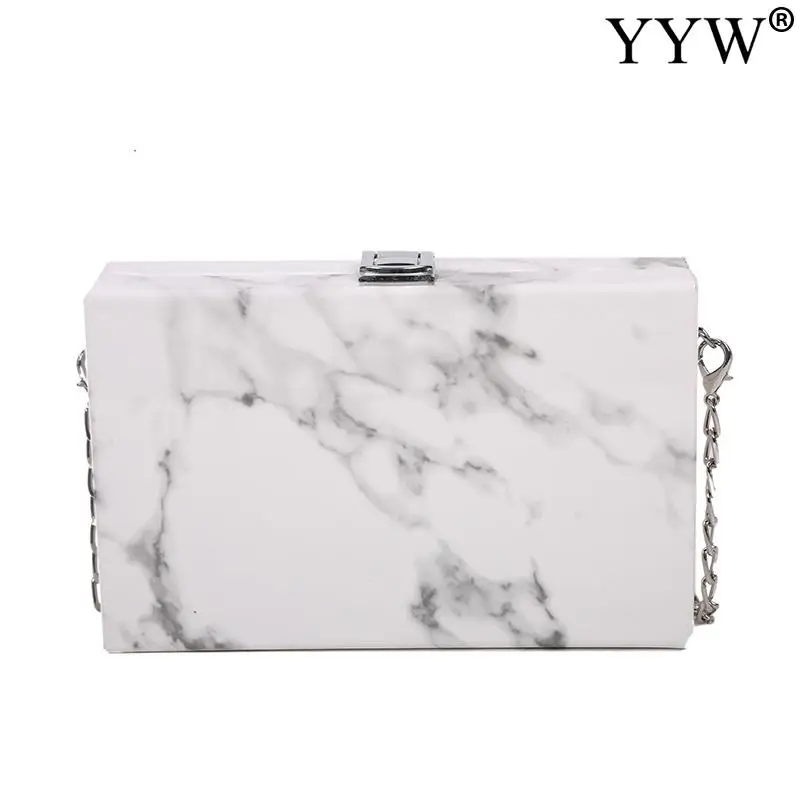 Handbags Marbling White Acrylic Purse Box Chain Crossbody Bag Evening Bags Clutch 2021 Evening Bags Acrylic Bag with Chain new
Handbags Marbling White Acrylic Purse Box Chain Crossbody Bag Evening Bags Clutch 2021 Evening Bags Acrylic Bag with Chain new