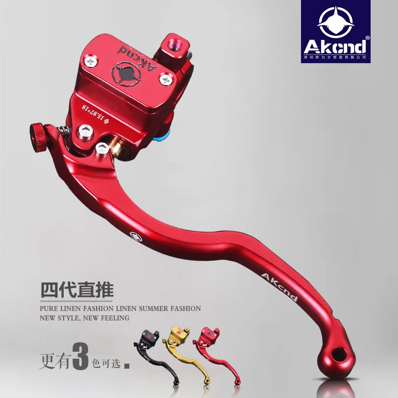 Motorcycle Brake Master Cylinder 15.87 17.5mm Available Universal for Niu Ninebot Super Soco Honda Yamaha
Motorcycle Brake Master Cylinder 15.87 17.5mm Available Universal for Niu Ninebot Super Soco Honda Yamaha