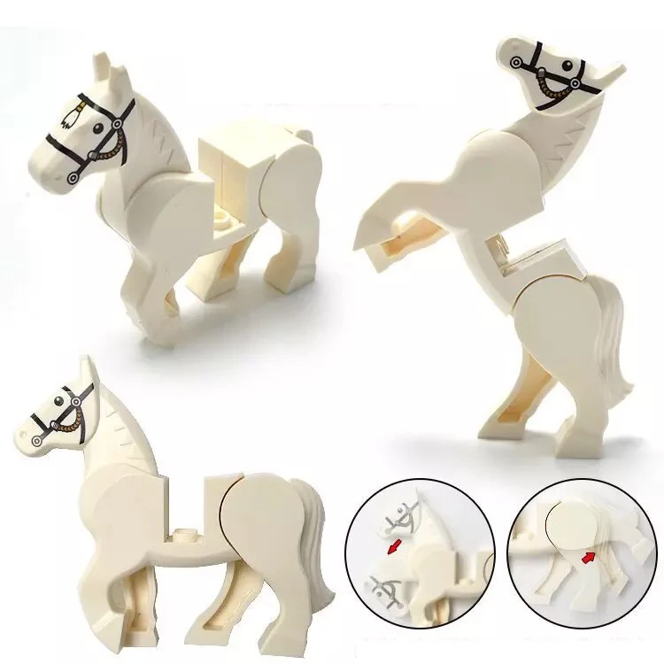 White Horse Animals Building Blocks Brick Horse Crocodile Gorilla Tiger Kids Toys Animal Lockings Figures Assemble
White Horse Animals Building Blocks Brick Horse Crocodile Gorilla Tiger Kids Toys Animal Lockings Figures Assemble