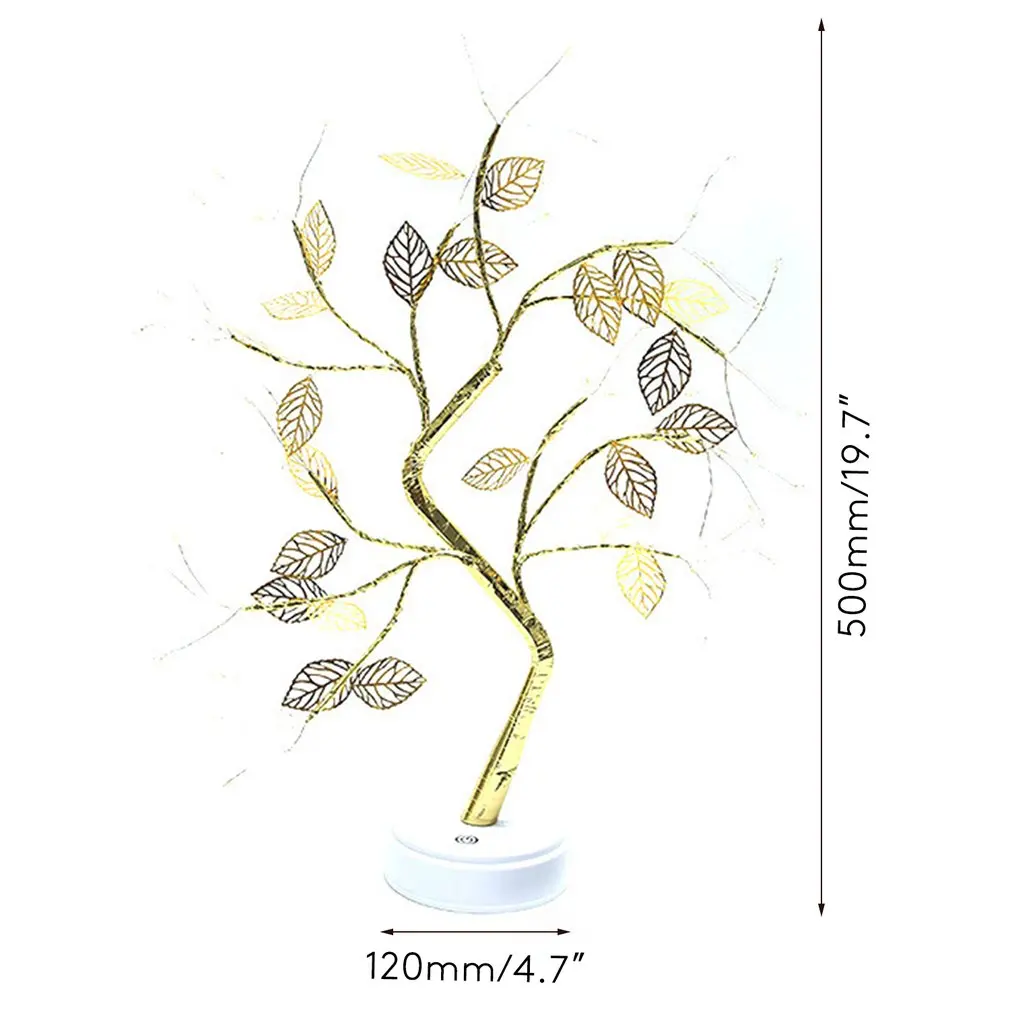 Tree Lamp Led Warm Light Gold Leaf Copper Tree Lamp Small Desk Lamp In Battery Usb Christmas Decoration Tree Lamp
Tree Lamp Led Warm Light Gold Leaf Copper Tree Lamp Small Desk Lamp In Battery Usb Christmas Decoration Tree Lamp