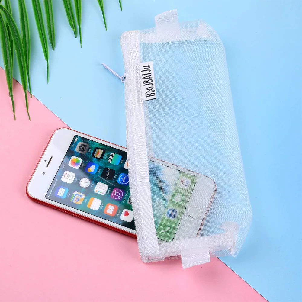 3pcs Zipper File Bags Organizer Mesh Zipper Pencil Case Storage Travel Holder Transparent Multipurpose Paper Document Pouches St
3pcs Zipper File Bags Organizer Mesh Zipper Pencil Case Storage Travel Holder Transparent Multipurpose Paper Document Pouches St