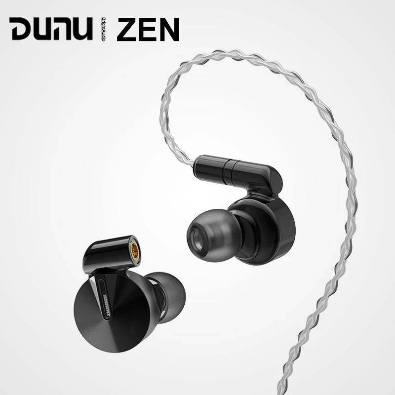 

DUNU ZEN Magnesium-Alloy Diaphragm Dynamic Driver In-ear Earphone IEM with MMCX Connector Cable 2.5/3.5/4.4mm Quick-Switch Plug