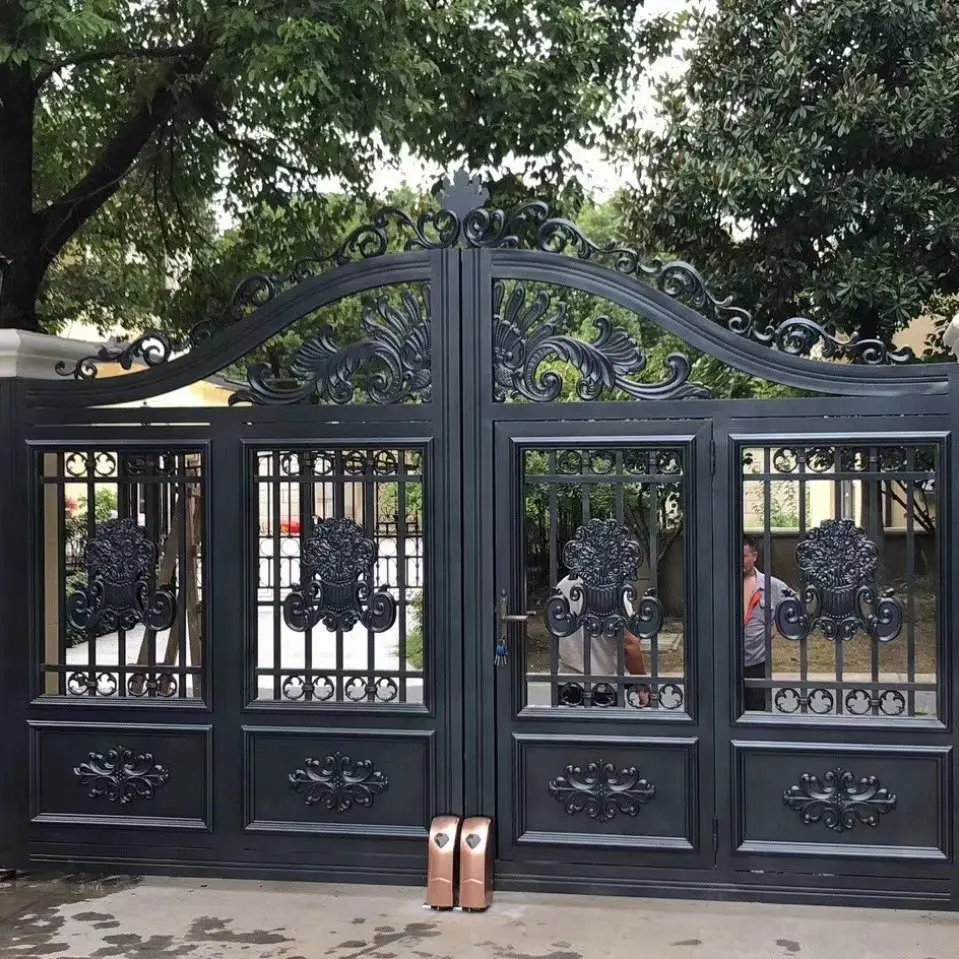 2021 Hotsale Aluminium Driveway Swing & Sliding Gates Price By Sq.m Shipping Extra Hc-Ag79
2021 Hotsale Aluminium Driveway Swing & Sliding Gates Price By Sq.m Shipping Extra Hc-Ag79