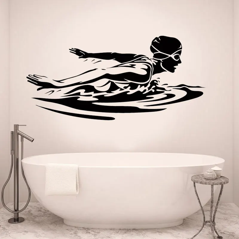 Swimming Wall Stickers Female Swimmer Woman Water Sports Wall Stickers Home Decor Barthroom Swimming3681
Swimming Wall Stickers Female Swimmer Woman Water Sports Wall Stickers Home Decor Barthroom Swimming3681