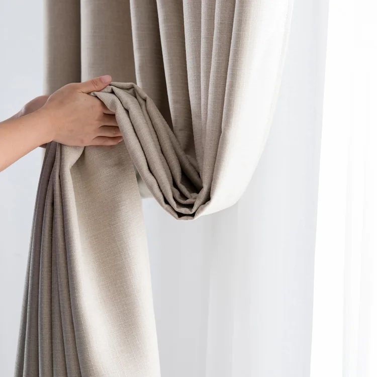 Modern Curtains for Living Dining Room Bedroom Simple Athens Mesh Solid Color Fabric Curtains Finished Product Customization
Modern Curtains for Living Dining Room Bedroom Simple Athens Mesh Solid Color Fabric Curtains Finished Product Customization