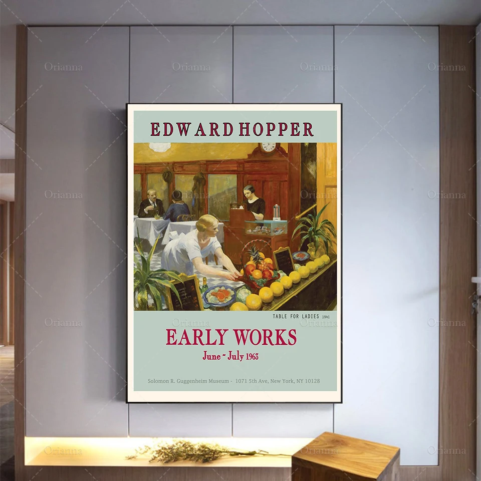EDWARD HOPPER POSTER 1963 Home Minimalism Bedroom Decoration Canvas Painting Modern Home Decor Posters Wall Art Unique Gift
EDWARD HOPPER POSTER 1963 Home Minimalism Bedroom Decoration Canvas Painting Modern Home Decor Posters Wall Art Unique Gift