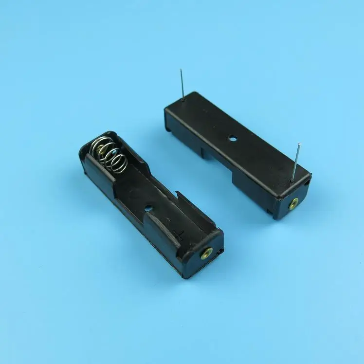 1 X AA Size Power Battery Holder Storage Box Plastic Case With Pin PCB Spring Clip 14500 Batteries Cell Black Container
1 X AA Size Power Battery Holder Storage Box Plastic Case With Pin PCB Spring Clip 14500 Batteries Cell Black Container