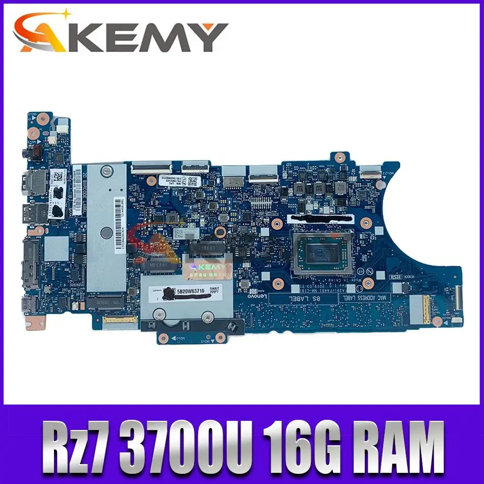 Akemy для Lenovo ThinkPad X395 Материнская плата ноутбука FA391/FA491 NM-C181 процессор Rz7 3700U оперативная память 16 Гб Тестирование Тест 02DM202 02DM192 02DM197
Akemy для Lenovo ThinkPad X395 Материнская плата ноутбука FA391/FA491 NM-C181 процессор Rz7 3700U оперативная память 16 Гб Тестирование Тест 02DM202 02DM192 02DM197