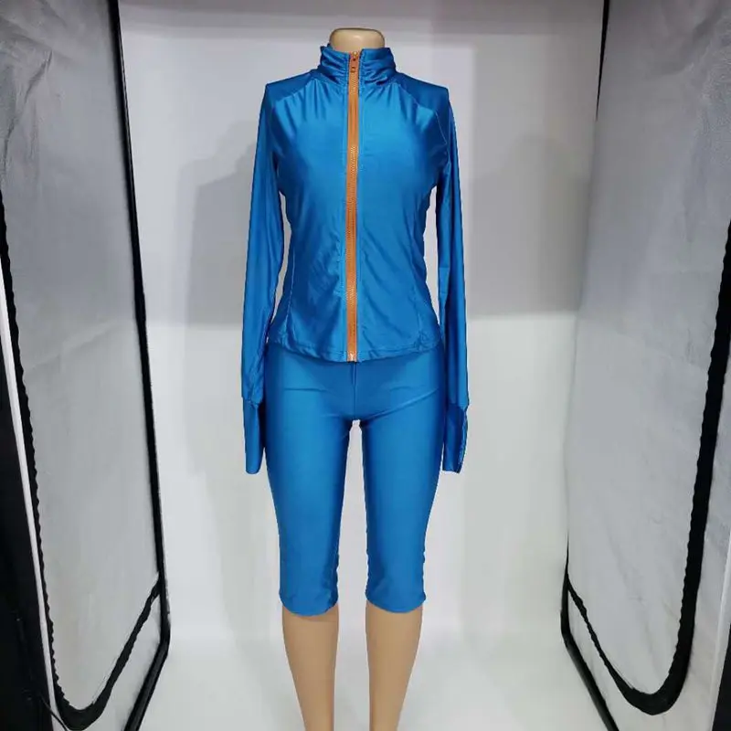 ZKYZWX Sport Women Two Piece Set Tracksuits Full Seleeve Tops Fashion Calf-length Pans Joggers Skinny Sweatsuit Suit Outfits
ZKYZWX Sport Women Two Piece Set Tracksuits Full Seleeve Tops Fashion Calf-length Pans Joggers Skinny Sweatsuit Suit Outfits