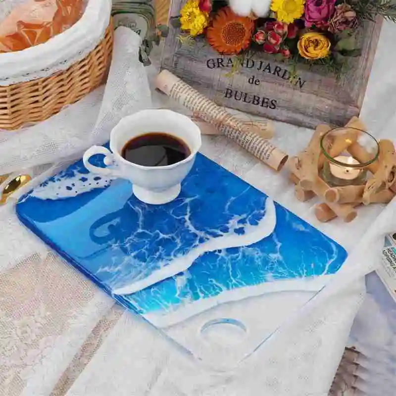 Mold Silicone Coaster Cutting Board Resin Mold Epoxy Fruit Tool Tray Plate Casting Resin Craft Mold S9G7
Mold Silicone Coaster Cutting Board Resin Mold Epoxy Fruit Tool Tray Plate Casting Resin Craft Mold S9G7