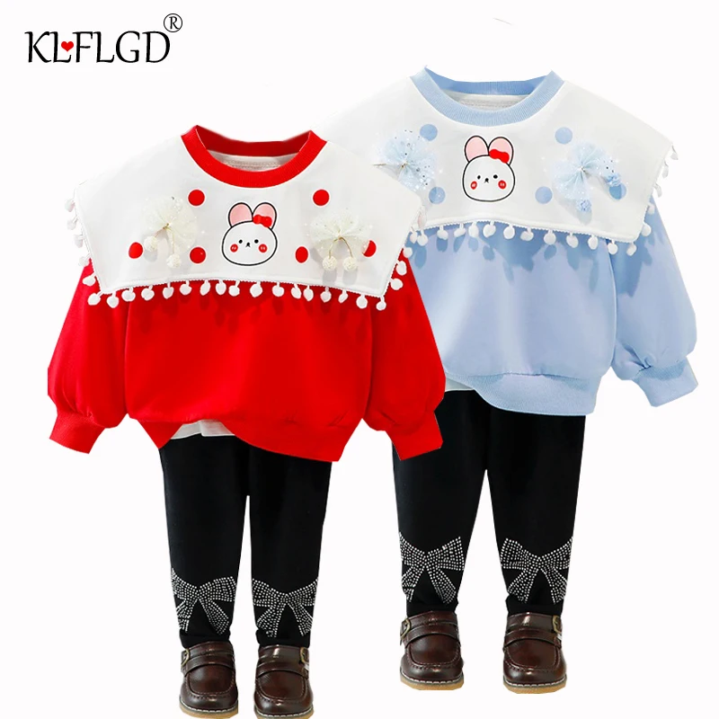 Костюм для девочек 0-4 лет, новинка на весну и осень, Детский костюм с милым принтом кролика, свитер с длинным рукавом + штаны, комплект из двух ...
Костюм для девочек 0-4 лет, новинка на весну и осень, Детский костюм с милым принтом кролика, свитер с длинным рукавом + штаны, комплект из двух ...