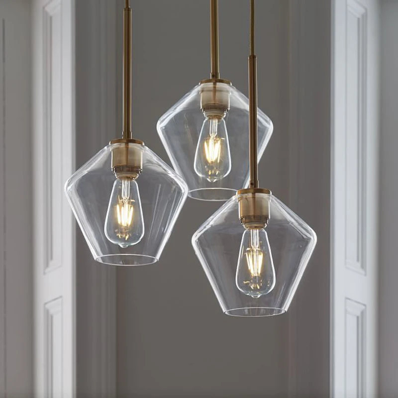 Nordic Modern Glass Pendant lights Fixtures Loft LED Hanging Pendant Lamp for Kitchen Restaurant Living Room Bedroom E26 E27
Nordic Modern Glass Pendant lights Fixtures Loft LED Hanging Pendant Lamp for Kitchen Restaurant Living Room Bedroom E26 E27