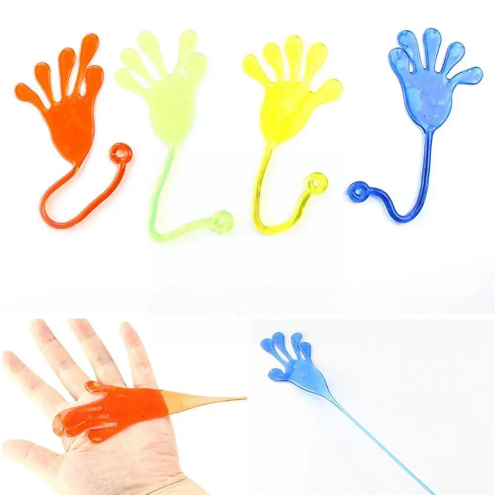 1Pcs Elastically stretchable sticky palm Climbing Tricky Gift For Kid Selling hands toys Hot Funny Toys M6G8
1Pcs Elastically stretchable sticky palm Climbing Tricky Gift For Kid Selling hands toys Hot Funny Toys M6G8