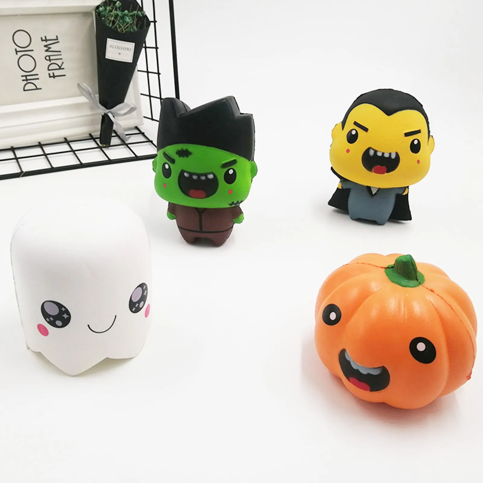 Halloween Pumpkin Anti-Stress Toys Adults Children Decompression Toys For Birthday Favor Theme Party Classroom Reward Prizes
