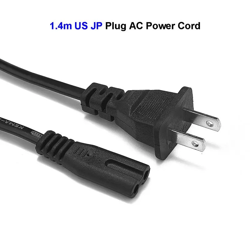 US Japan AC Power Cable 1.4m Euro EU IEC C7 Figure 8 Power Supply Cord For Battery Charger Sony PSP 4 3 Portable Radio Laptop
US Japan AC Power Cable 1.4m Euro EU IEC C7 Figure 8 Power Supply Cord For Battery Charger Sony PSP 4 3 Portable Radio Laptop