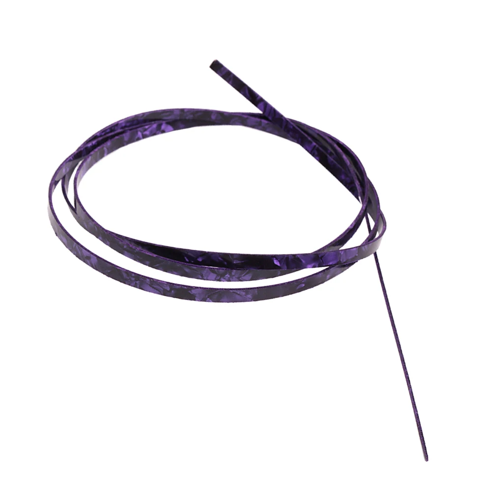 Purple Celluloid Acoustic Classical Guitar Binding Purfling Strip For Luthiers 1620x6x1.5mm
Purple Celluloid Acoustic Classical Guitar Binding Purfling Strip For Luthiers 1620x6x1.5mm