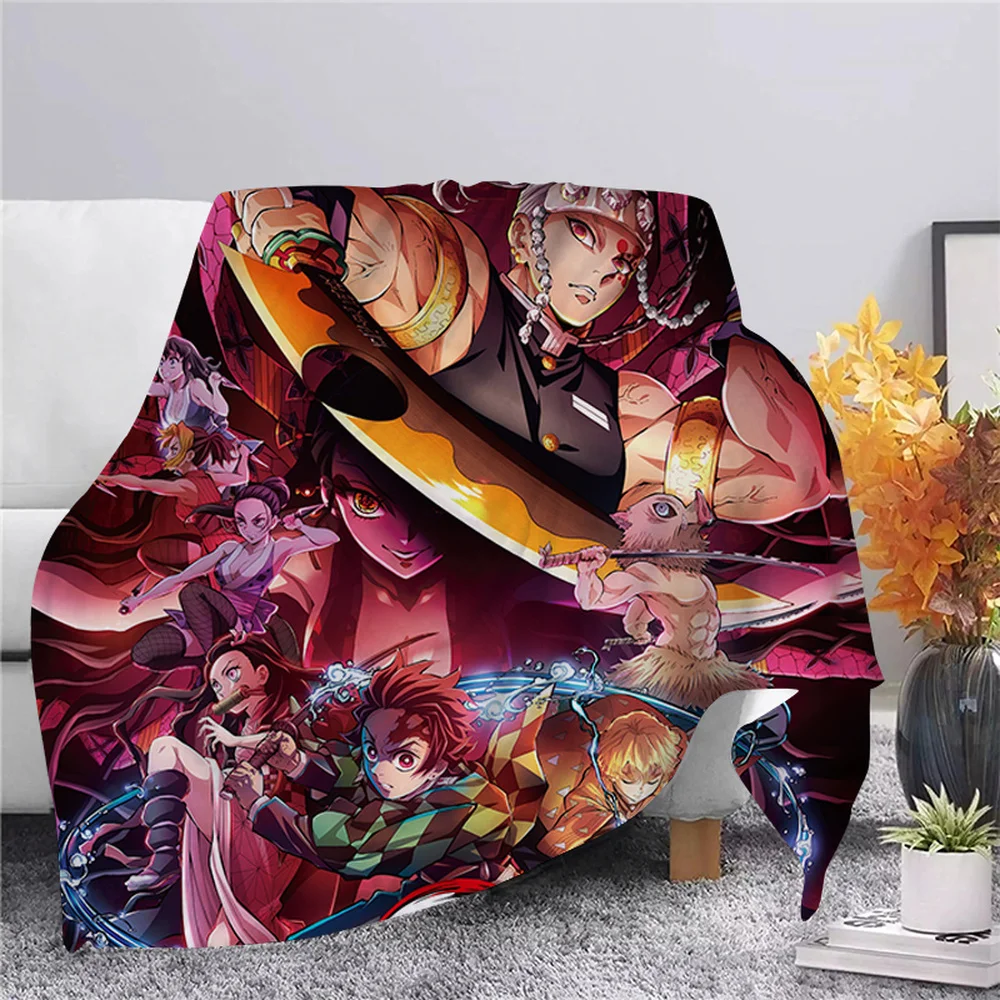 CLOOCL Anime Demon Slayer Season 2 Flannel Blanket Print Dreamlike Style Blanket Bedspread Sofa Bedding Hiking Picnic Quilts
CLOOCL Anime Demon Slayer Season 2 Flannel Blanket Print Dreamlike Style Blanket Bedspread Sofa Bedding Hiking Picnic Quilts