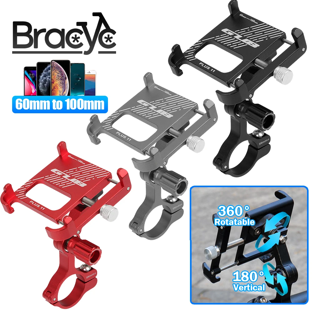 Aluminum Alloy Bike Bicycle Phone Holder Racks Universal Motorcycle Handlebar Stand Non-Slip Moblie Cell Phone Holder for Bike
Aluminum Alloy Bike Bicycle Phone Holder Racks Universal Motorcycle Handlebar Stand Non-Slip Moblie Cell Phone Holder for Bike